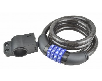 12mm x 1.5m 4 Digit Combination Cable Lock